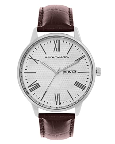 French Connection Analog White Dial Men’S Watch-Fcl25-D