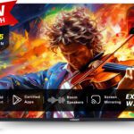 Uniboom Ultima 108 Cm (43 Inch) Full Hd Led Smart Android Tv 2025 Edition With 30W Sonic Boom Speakers- Aura Vision+ Display – Mobile Screen Cast – 1000+ Smart Apps – Games(43S-Ultima)