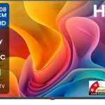 Haier 108 Cm (43 Inch) Ultra Hd (4K) Led Smart Google Tv 2025 Edition With Voice Assistance Remote Control Hdr10 Memc Dolby Audio Total Sonic Chromecast Built-In Dual Band Wi-Fi 2Gb Ram + 32Gb Rom(43H5E)