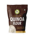 Naturevit Quinoa Flour 5 Kg (1 Kg X 5 Packets) | Gluten-Free High Protein Atta | Ideal For Baking, Rotis & Healthy Recipes | Fibre-Rich & Naturally Nutritious