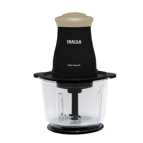Inalsa Electric Chopper For Kitchen & Meat Grinder|1.5 L Capacity|Unbreakable Bowl|400 W Motor|Stainless Steel Double Layer Chopping Blade & Whisking Blade|Chop, Mince&Whisk|2 Yr Warranty-Multichoppc