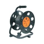 Mx Extension Reel 3 Sockets W/20 M Power Cable 5 A Surge Protector-Mx 3153A (Black)