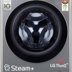Lg 9 Kg, 5 Star, Ai Direct Drive Technology, Wi-Fi, Steam+ With Wrinkle Care, Fully Automatic Front-Loading Washing Machine (Fhp1209Z7P, Intelligent & Convenient Fabric Care, Allergy Care, Platinum)