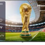 Hisense E6N 108 Cm (43 Inch) Ultra Hd (4K) Led Smart Google Tv With Dolby Vision Atmos, Dts Virtual X And 4K Ai Upscaler(43E6N)