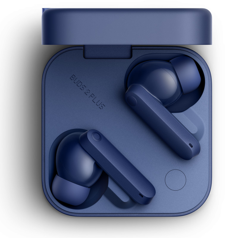Cmf By Nothing Buds 2 Plus With 50Db Hybrid Anc| Hi-Res + Ldac| Spatial Audio| 6Hd Mic| 61.5Hrs Bluetooth(Blue, In The Ear)