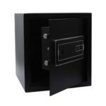 Bonkaso Safe Locker For Home, 33 Litres Locker Box For Money, Jewellery, Digital Electronic Safe Locker For Home & Office With Auto Lock Function, Anti Theft Alarm And Led Display (Black)