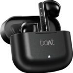 Boat Airdopes 91 Prime, 45H Battery, Enx, Asap Charge, Stream Ad Free Music Via App Bluetooth(Midnight Black, True Wireless)