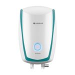 Havells Instanio 3L Instant Water Heater(Geyser)| Temp. Sensing Led Indicator| Rust & Shock Proof Body| Isi Marked|Warranty: 5 Year On Inner Tank| High Rise Compatible (White Blue)