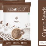 Kesarco Cumin (Jeera) Seeds – Whole (Jeera Sabut)(2 X 0.5 Kg)