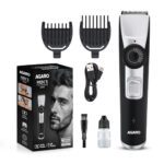 Agaro Beard Trimmer Mt1155, Adjustable Beard Trimmer For Men With Precision Dial, Usb Rechargeable, 20 Length Settings Mustache Trimmer For Mens Gifts