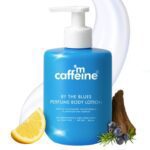 Mcaffeine By The Blues Perfume Body Lotion 300Ml | 5% Niacinamide & Glutathione For Brightening & Detan | Aquatic-Woody Fragrance | 72H Moisturization| Daily Use Winter Cream Bodylotion For Men & Women | Dry Skin