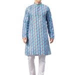 Luxrio Kurta With Pyjama Kurta Set For Men Long Regular Fit(Ktsetln-85-38)