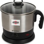 Sansui Multi Kettle Multi Cooker Electric Kettle(1.2 L, Silver, Black)