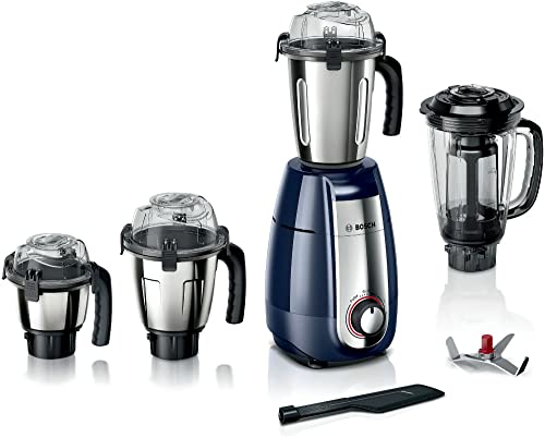 Bosch Appliances Truemixx Pro Mixer Grinder Mgm8642Bin, 750W, 4 Jars, (Black)