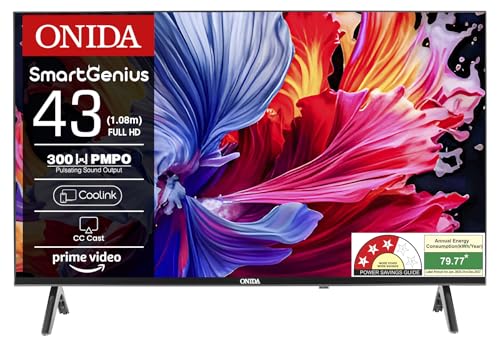 Onida 108 Cm (43 Inch) Smart Genius Series Full Hd Smart Led Tv 43Acf