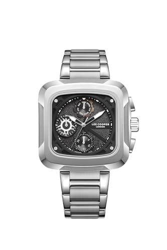 Lee Cooper Multifunction Gun Square Dial Men’S Watch – Lc08013.350