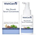 Wishcare Hair Growth Serum Concentrate | Redensyl, Anagain, Baicapil, Caffeine, Biotin & Rice Water | Advanced Serum For Scalp | Controls Hairfall & Boosts New Growth | In-Vivo Tested | For Men & Women | 30Ml