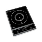 Philips Hd4934/00 1300W Induction Cooktop With Triple Mov For 4Kw Surge Protection With Soft Touch Control | 7 Preset Menus | 3 Years Warranty On Coil, Black