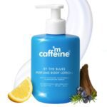 Mcaffeine By The Blues Perfume Body Lotion 300Ml | 5% Niacinamide & Glutathione For Brightening & Detan | Aquatic-Woody Fragrance | 72H Moisturization| Daily Use Winter Cream Bodylotion For Men & Women | Dry Skin