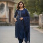 Get Smart Wear Embroidered Kurta, Trouser/Pant & Dupatta Set