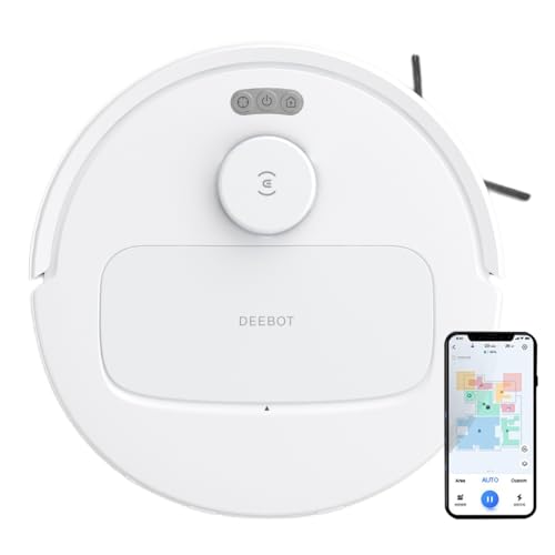 Ecovacs Deebot N30 White 2 In 1 Robot Vacuum Cleaner & Mop, 2025 New Launch, 10000 Pa Suction, 5200Mah Battery, Covers 3500+ Sq Ft In Single Charge, Zero Tangle 2.0 Technology, Advanced Truemapping