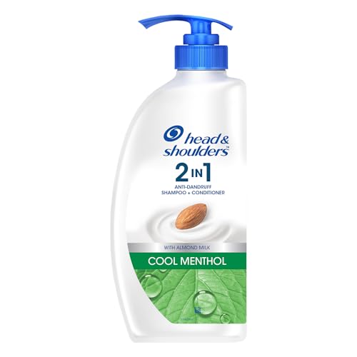 Head & Shoulders , Anti Dandruff Shampoo + Conditioner, Cool Menthol , 650 Ml
