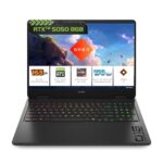 Hp Omen, Amd Ryzen Ai 7 350, 8Gb Rtx 5050, 24Gb Ddr5(Upgradeable) 1Tb Ssd, 165Hz, 2K Wuxga, 3Ms, 400 Nits, 16′(40.6Cm) Win11, M365* Office24, Black, 2.44Kg, Ap0165Ax, Rgb, Ai Gaming Laptop