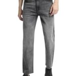 Bene Kleed Men Relaxed Fit Light Fade Jeans (Bomdt138X-Fw0002-W212_Charcoal 2_36)