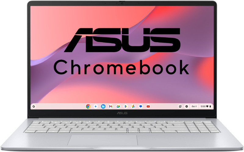 Asus Chromebook Cx15 Intel Celeron Dual Core N4500 – (4 Gb/64 Gb Emmc Storage/Chrome Os) Cx1505Cka-S70179 Chromebook(15.6 Inch, Pure Grey, 1.59 Kg)