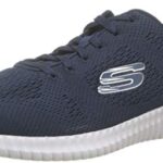 Skechers Mens Elite Flex Navy Sneakers – 8 Uk (52871)