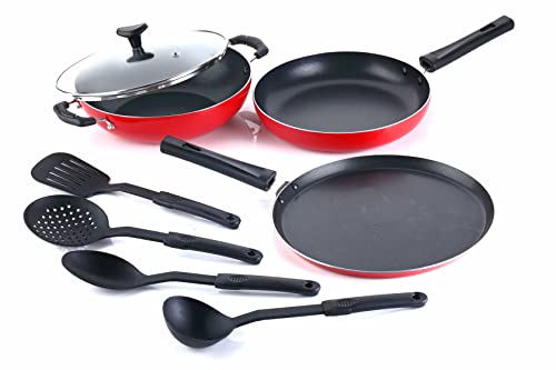 Crystal Classic 8 Pc Nonstick Cookware Set