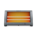 Havells Cozio Nuo Room Heater| Dual Heat Setting 400/800 Watt| Dual Quartz Heating Rods| Silent Operation| Tip Over Protection| Fire Retardant Material| Anti Rust Reflector| 2 Year Warranty(Grey)