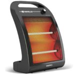 Havells Bero Quartz Heater Black 800 Watt 2 Heat Settings 2 Year Product Warranty