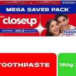 Closeup Long Lasting 18 Hours Of Fresh Breath & White Teeth Toothpaste(300 G, Pack Of 2)