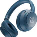 Ptron Studio Evo W/ 70Hrs Playtime,Dual Pairing,Pristine Audio,Clear Calls,Fast Charge Bluetooth(Blue, On The Ear)