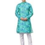 Luxrio Kurta With Pyjama Kurta Set For Men Long Regular Fit(Ktsetln-97-44)