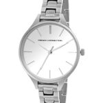 French Connection Women’S Ella Analog Watch Silver Strap-Fcs003A