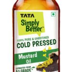 Tata Simply Better Cold Pressed, Pure And Unrefined Mustard Oil Pet Bottle(1 L)