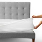 Story@Home Double Size Fitted Cotton Breathable, Waterproof Mattress Cover(White)