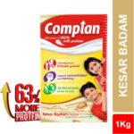 Complan Nutrition Drink Powder For Children, Kesar Badam Flavour, Carton(1 Kg)