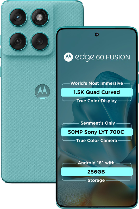 Motorola Edge 60 Fusion 5G (Pantone Amazonite, 256 Gb)(8 Gb Ram)