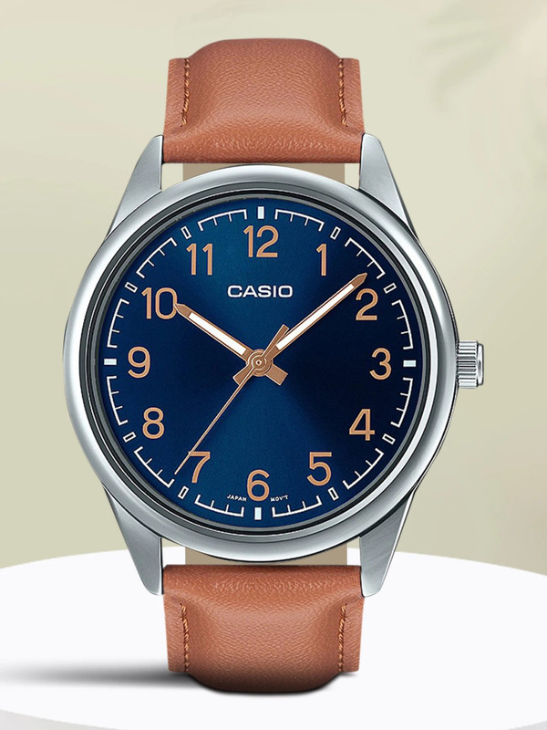 Casio Mtp-V005L-2B4Udf Enticer Analog Watch  – For Men