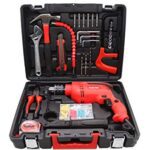 Foster Fk-3513 Pro 650W 13Mm Reversible 130Pcs Impact Driver Drill Machine Kit(13Mm Chuck Size, 650W)