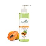 Biotique Papaya Deep Cleanse Face Wash | Gentle Exfoliation | Visibly Glowing Skin | 100% Botanical Extracts| Suitable For All Skin Types | 200Ml