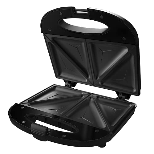 Crompton Instaserve Toast 800 Watts Sandwich Maker With Powerful Heating Element (Black)