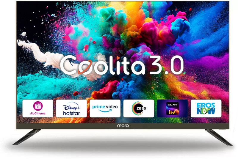 Marq By Flipkart 80 Cm (32 Inch) Hd Ready Led Smart Coolita Tv(32Hdcdqee1B)