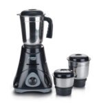 Judge By Prestige 500 Watts Ace Mixer Grinder With 3 Stainless Steel Jars| 3 Efficient Stainless Steel Blades| Overload Protector| Sturdy Handles| Black