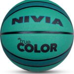 Nivia True Color Basketball – Size: 6(Standard, Pack Of 1, Blue)