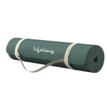 Lifelong Llym71 Yoga Mat For Women & Men Eva Material 4Mm Anti-Slip Mat For Workout|Exercise Mat For Home Gym | Yoga Mat-For Gym-Workout And Yoga Exercise I Green