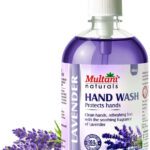 Multani Naturals Lavender Hand Wash | 99.9% Germs Protection | Dermatologically Tested – Hand Wash Pump Dispenser(500 Ml)